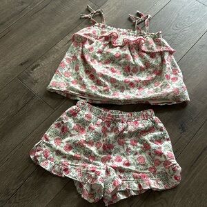 Janie and Jack short and top set